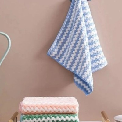 Ev ve mutfak havlusu su emici 3’lü ovma bulaşık bezi